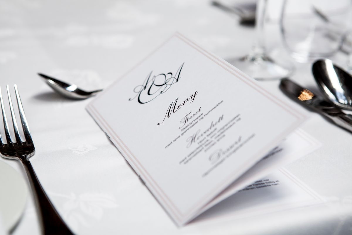 Menu Card — S.Creation